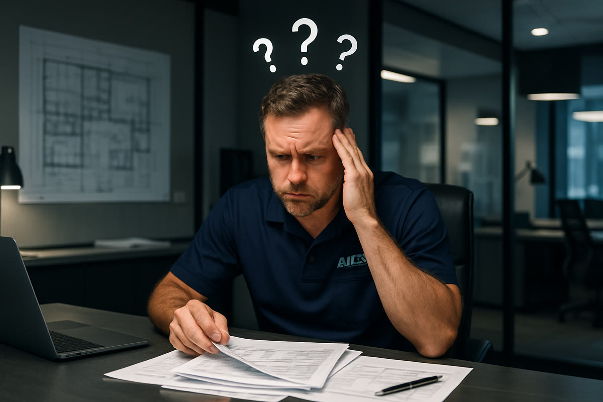 stressed business owner