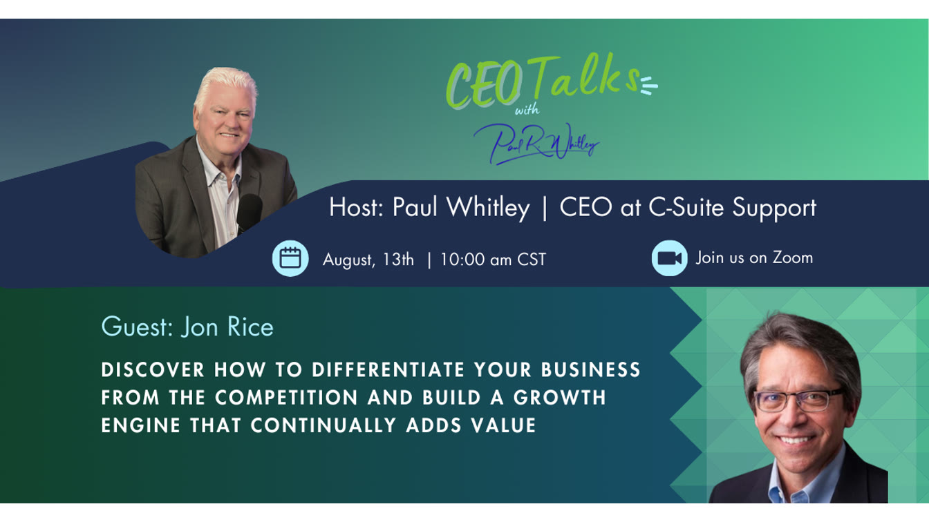 CEO Talks: How to differentiate your business from the competition and build a growth engine