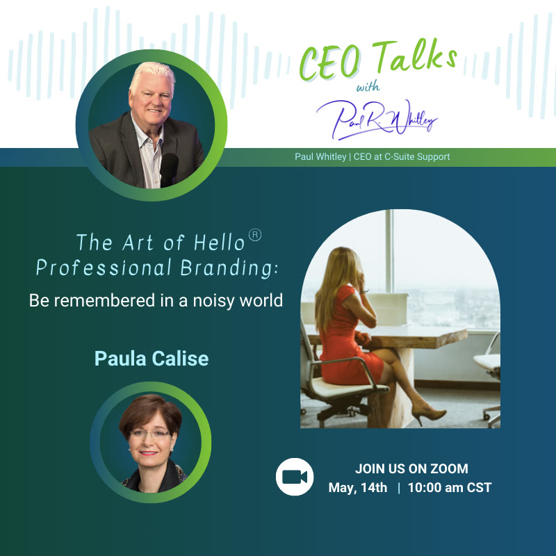 CEO TALKS with Paul Whitley