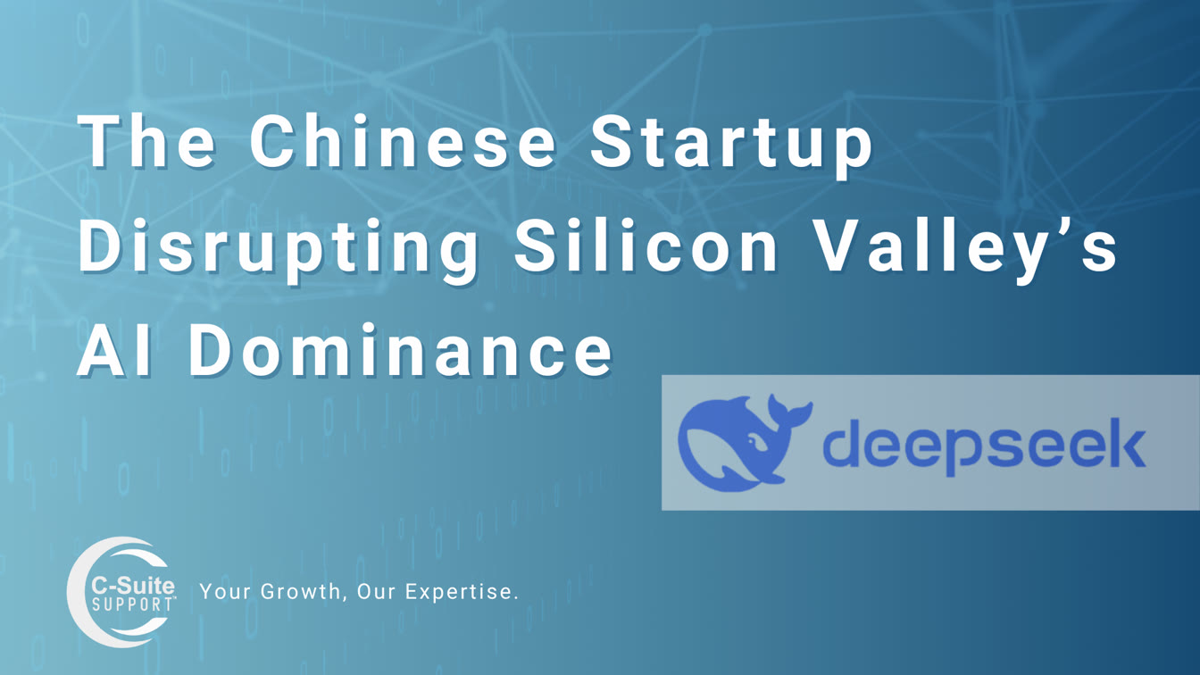 BREAKING: Chinese AI Start-Up Disrupts Silicon Valley AI Dominance - What CEOs Need to Act On Now