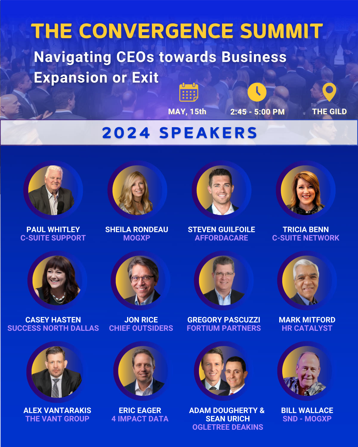 The Convergence Summit Speakers