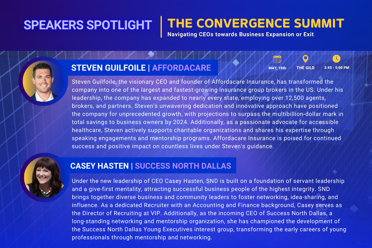 The Convergence Summit Speakers 2024