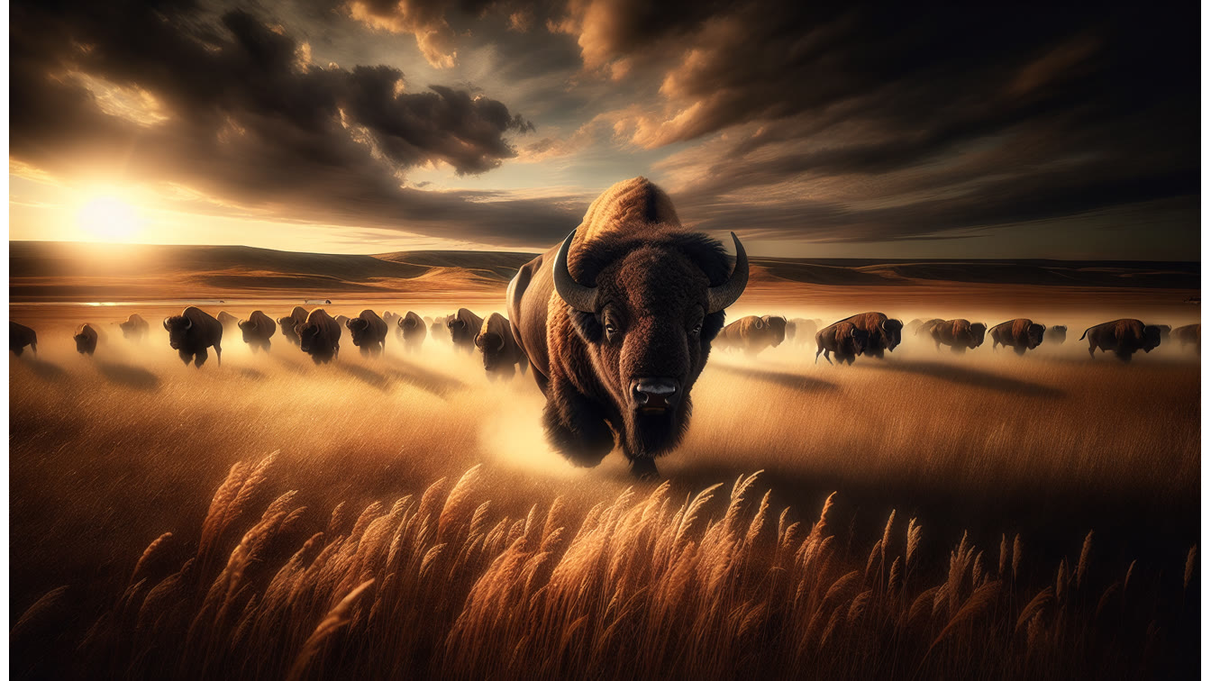 How Buffalo Herd Leaders Influence Herd Mentality
