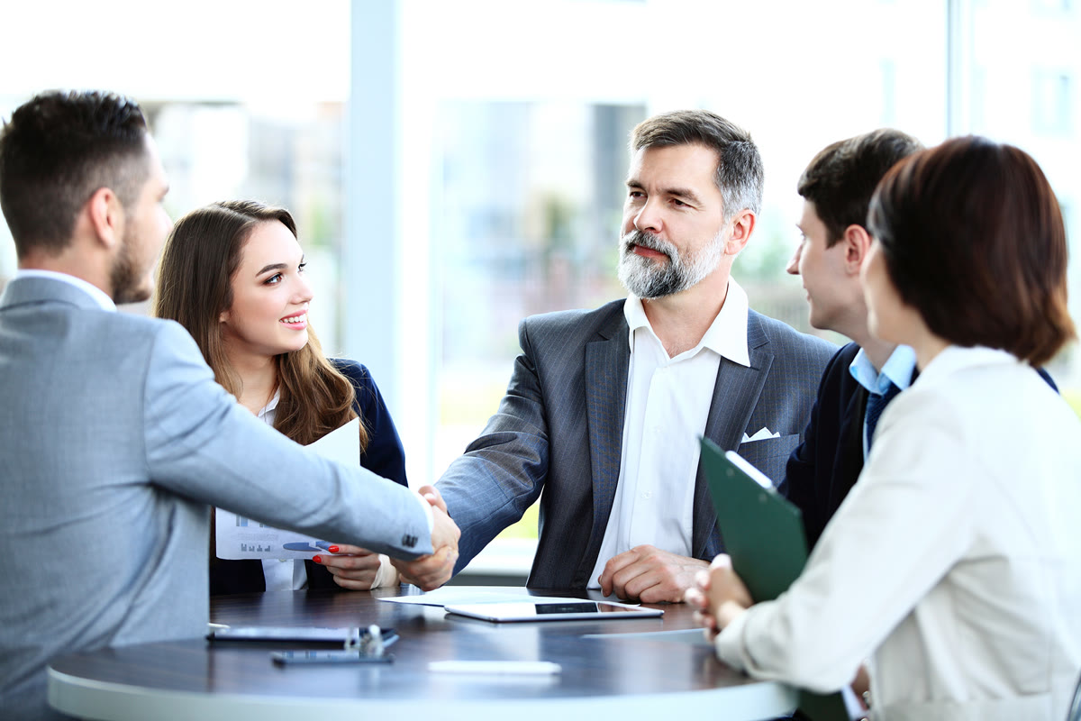 Fractional CFO business meeting